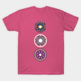 swirling psychedelic portals T-Shirt